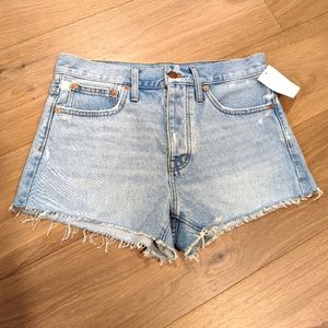 NWT Madewell Relaxed Denim Shorts